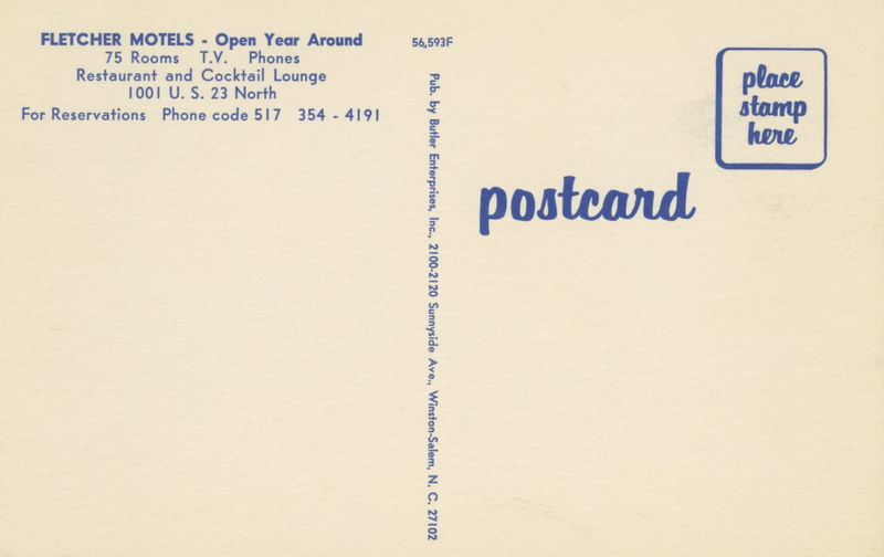 Fletcher Motels - Fletcher Motels Postcard (newer photo)